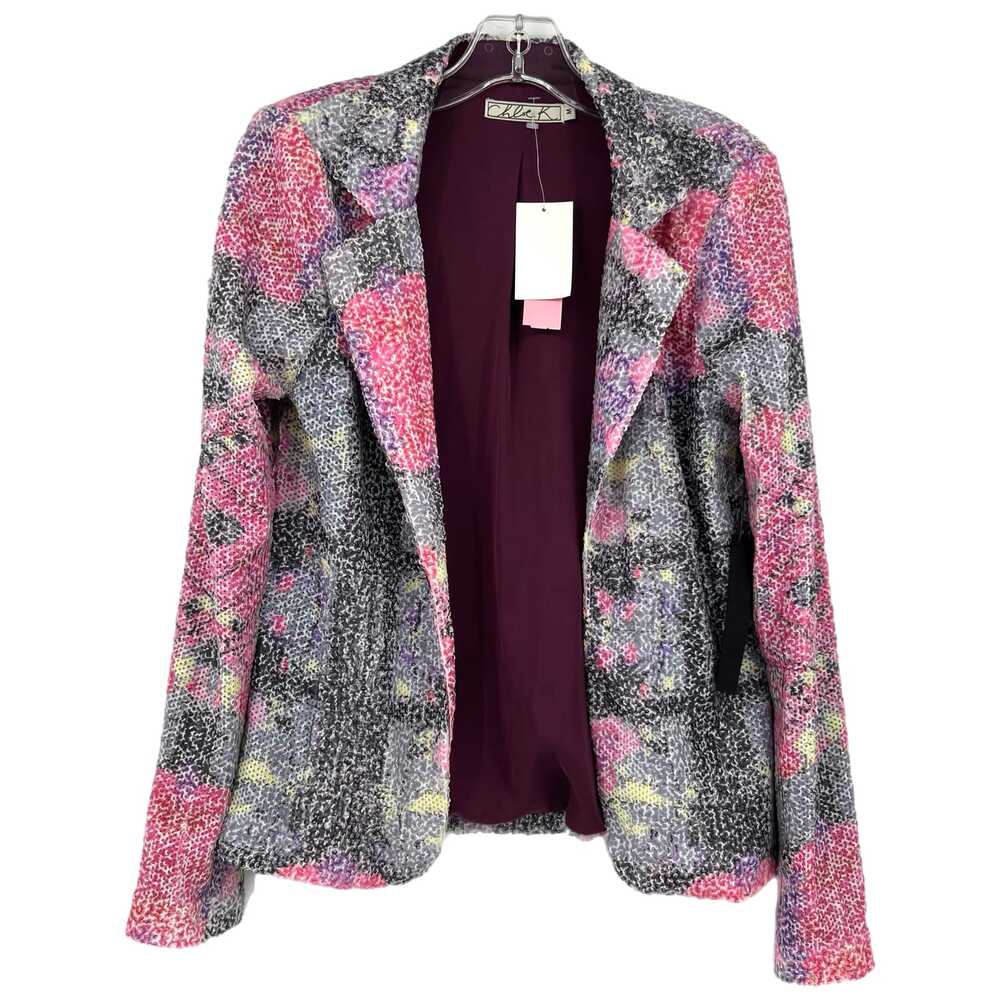 Chloe K Black Pink Blazer | Womens M